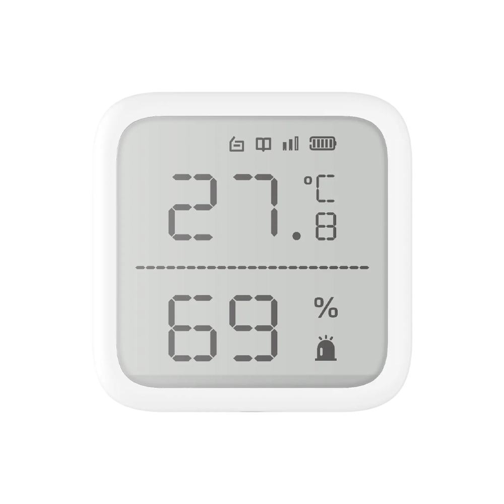 Detector de Temperatura y humedad Inalámbrico DS-PDTPH-E-WB Hikvision*
